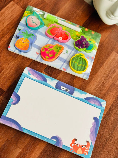 2 in 1 Puzzle board