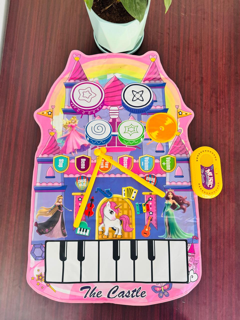 2 in 1  music playmat