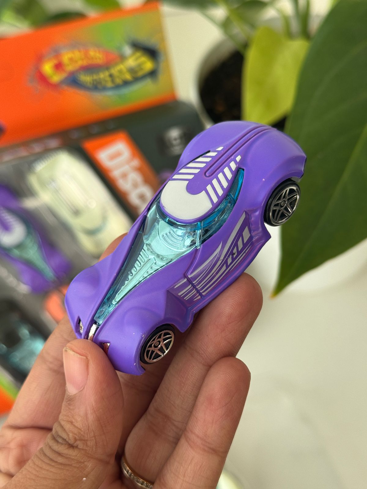 Color Changing Alloy Car