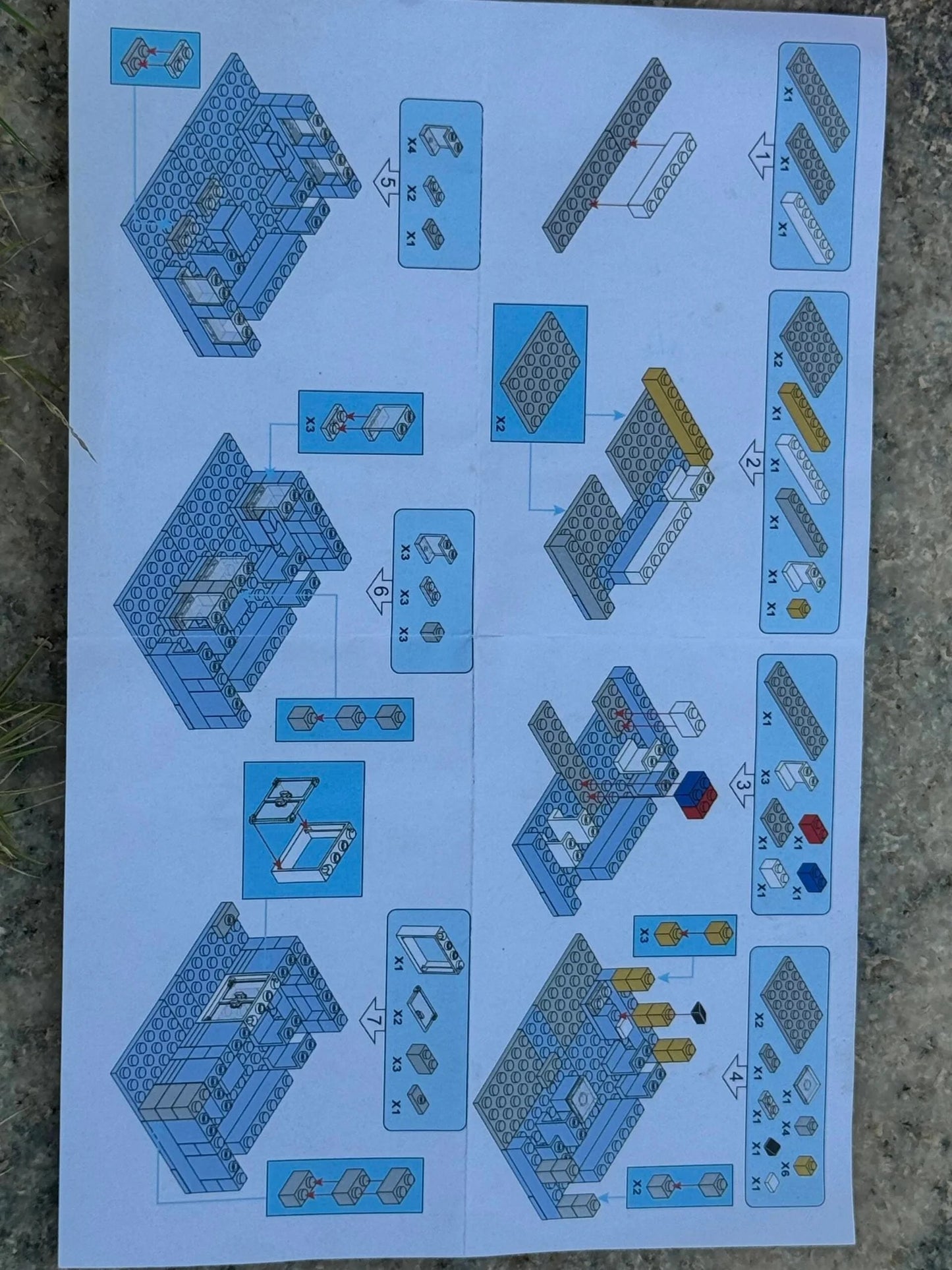 OXXO Miniature 92 Pcs Lego Blocks