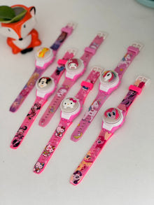 Spinning Digital Watch