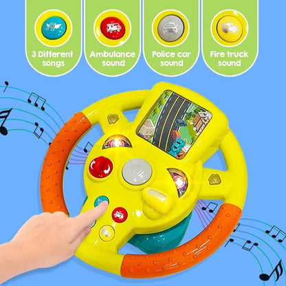little driver [car steering/Steering wheel]