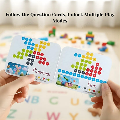 Double sided magnetic drawing board