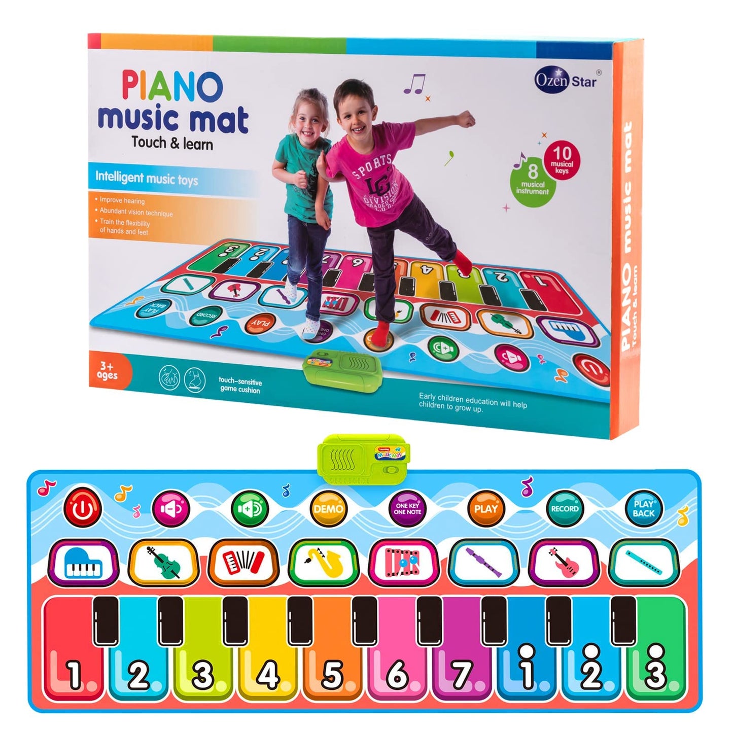 Piano music mat