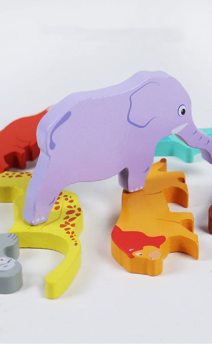 Wooden matching board