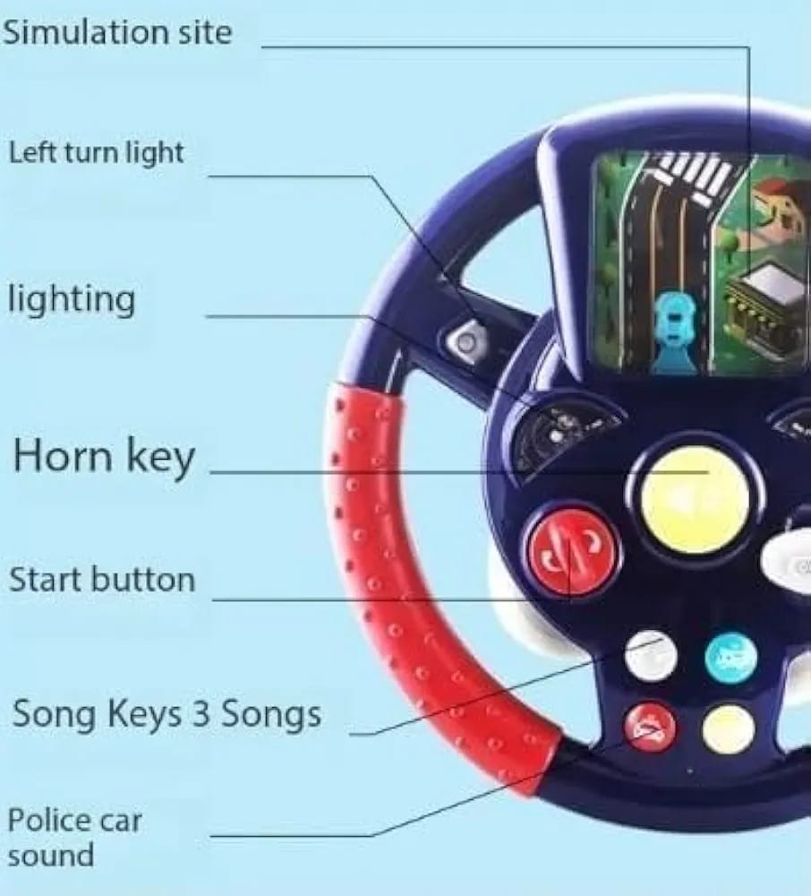 little driver [car steering/Steering wheel]