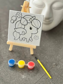 Mini Canvas Painting Kit