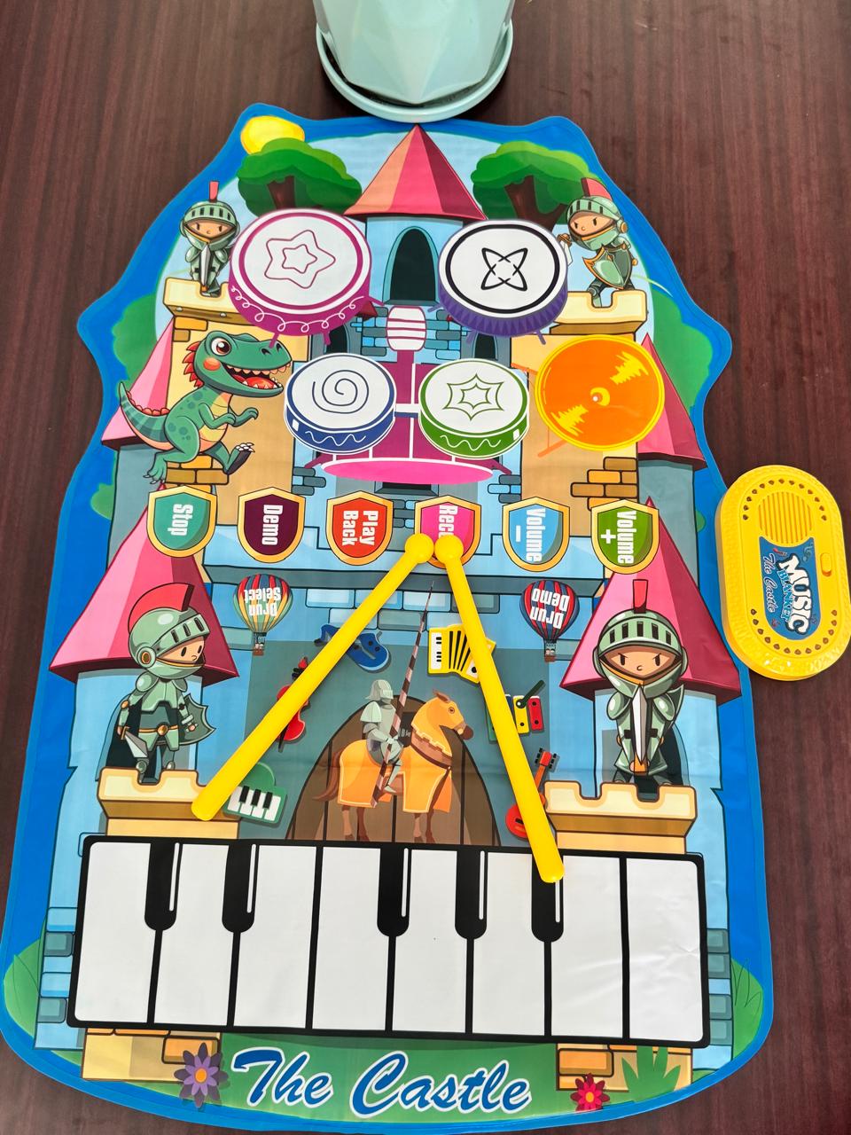 2 in 1  music playmat