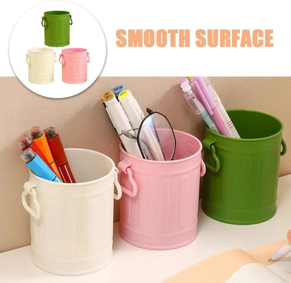 Smiley Bucket Pen Holder
