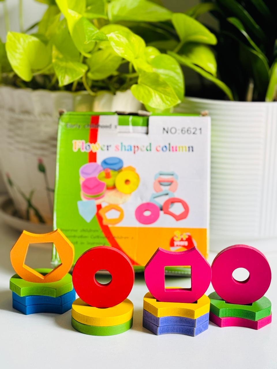 Flower Shaped column