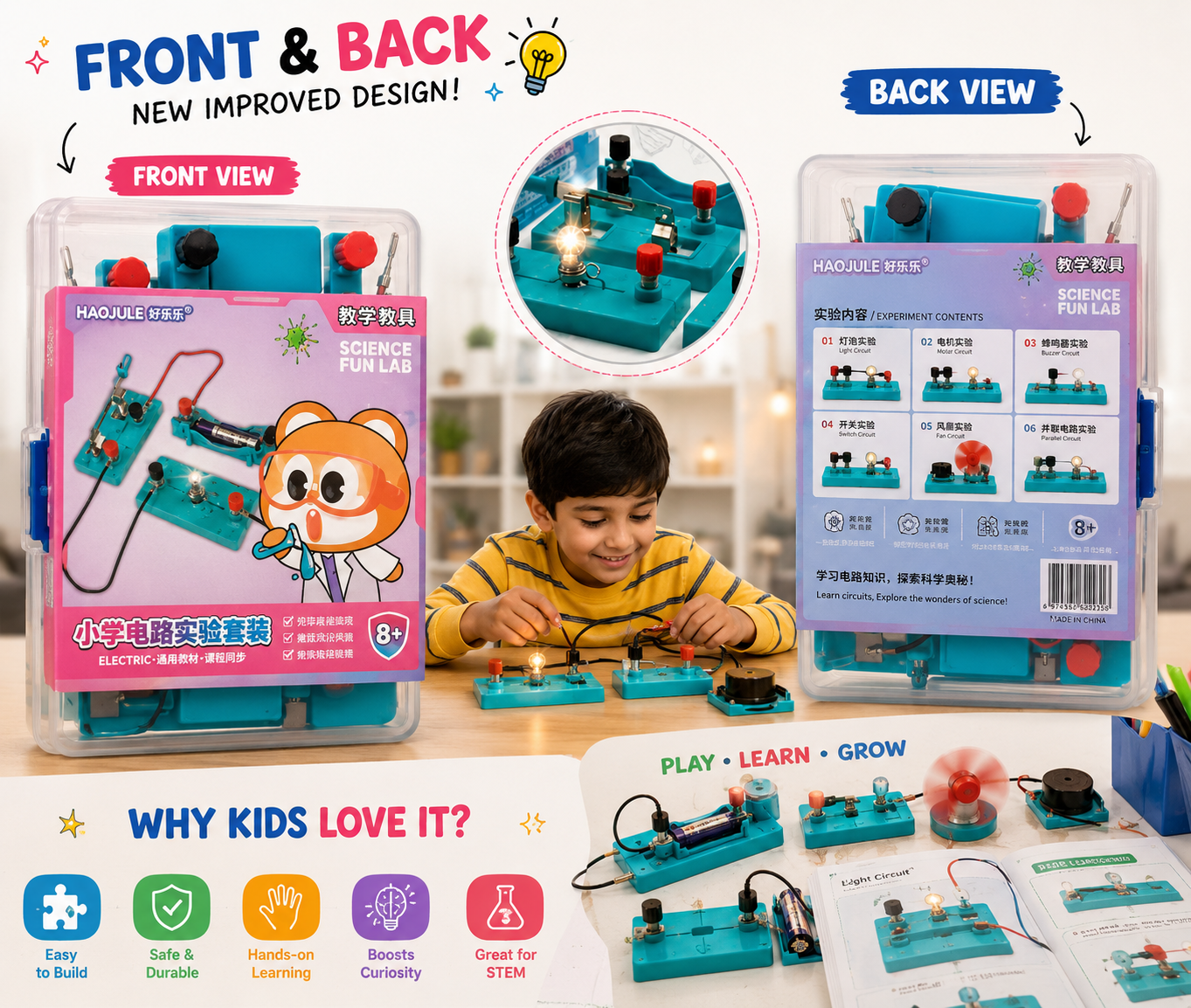 Electric Circuit Experiment Kit