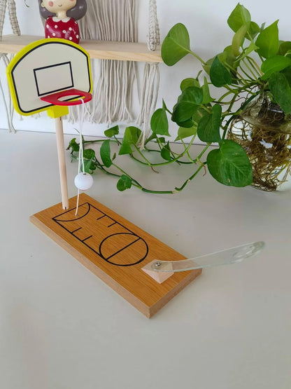Wooden Desktop Basketball Game