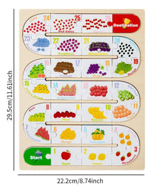 Wooden Education magic puzzle
