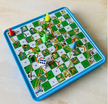 Magnetic 2-in-1 Luddo and Snakes N Ladder Game