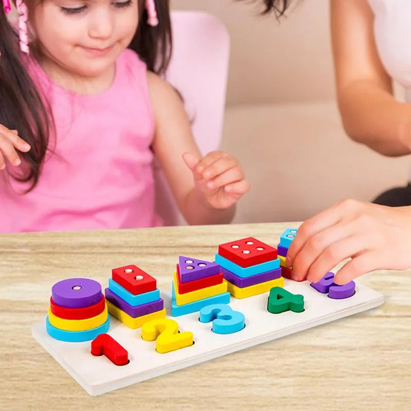 Multifunctional shape board