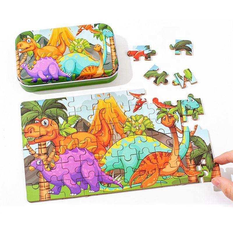 60 pcs Tin Puzzle