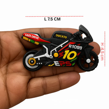 Fire Bike Keychain