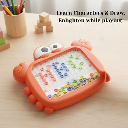 Double sided magnetic drawing board