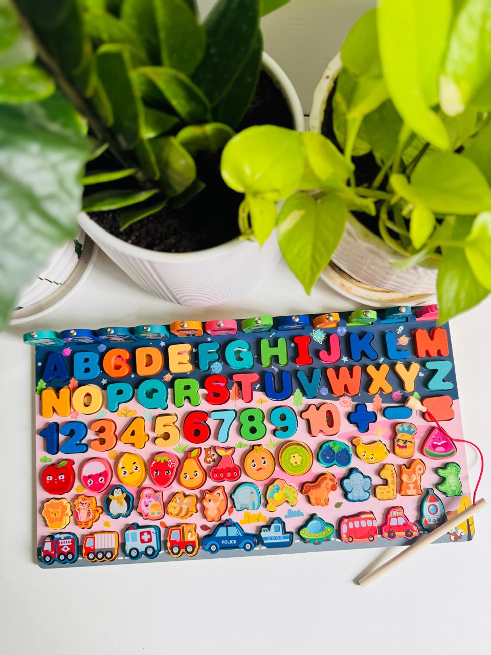 Eight in one matching board