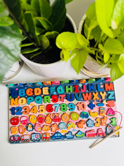 Eight in one matching board