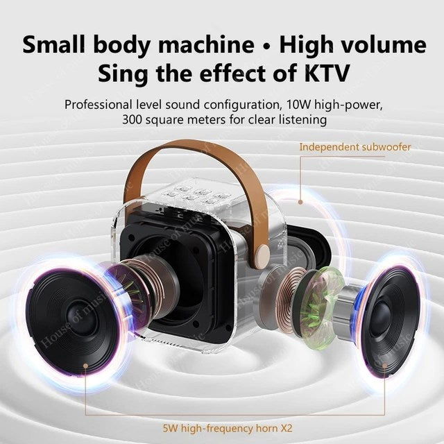 karaoke speaker [{with mike