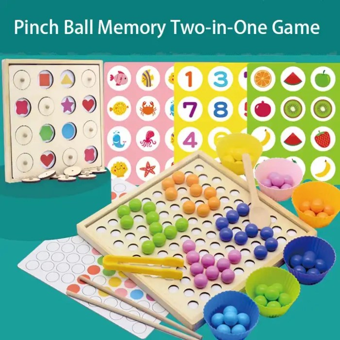 2 in 1 Beaded Memory Game