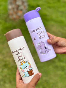 Motivational Glass Bottle