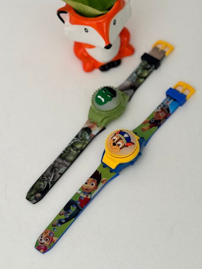 Spinning Digital Watch