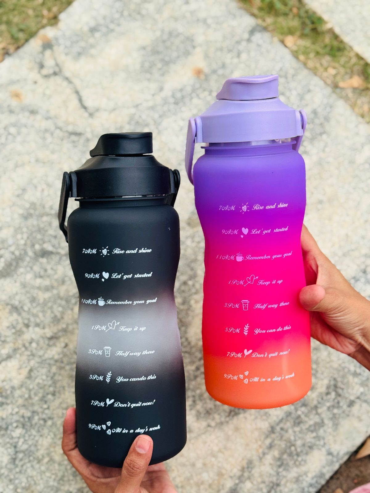 3 in 1 motivational bottle