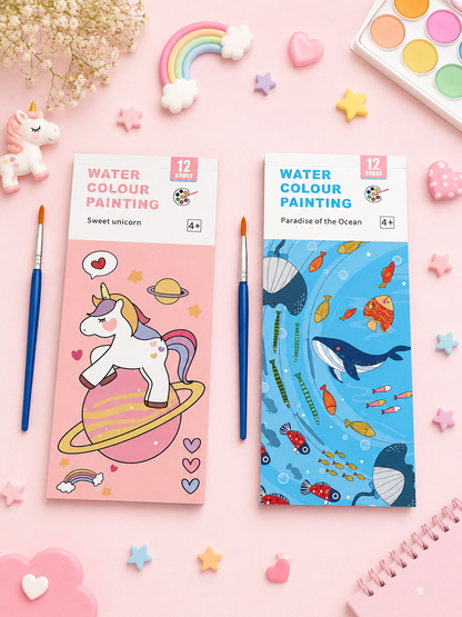 Water colouring book