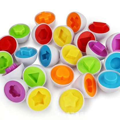 Shapes / Numbers sorting egg set