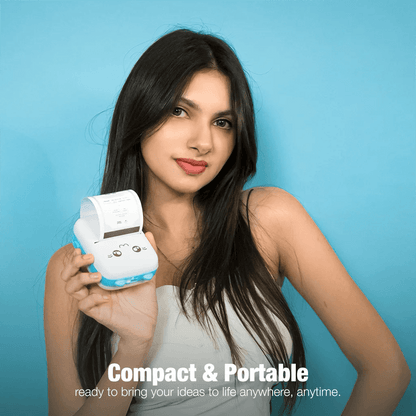 Portable Label Printer Inkless[Mini portable printer]