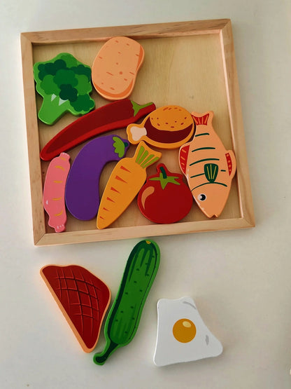 Wooden Tetris board/3D tetris