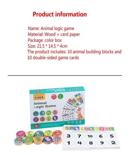 Animal Logic Game