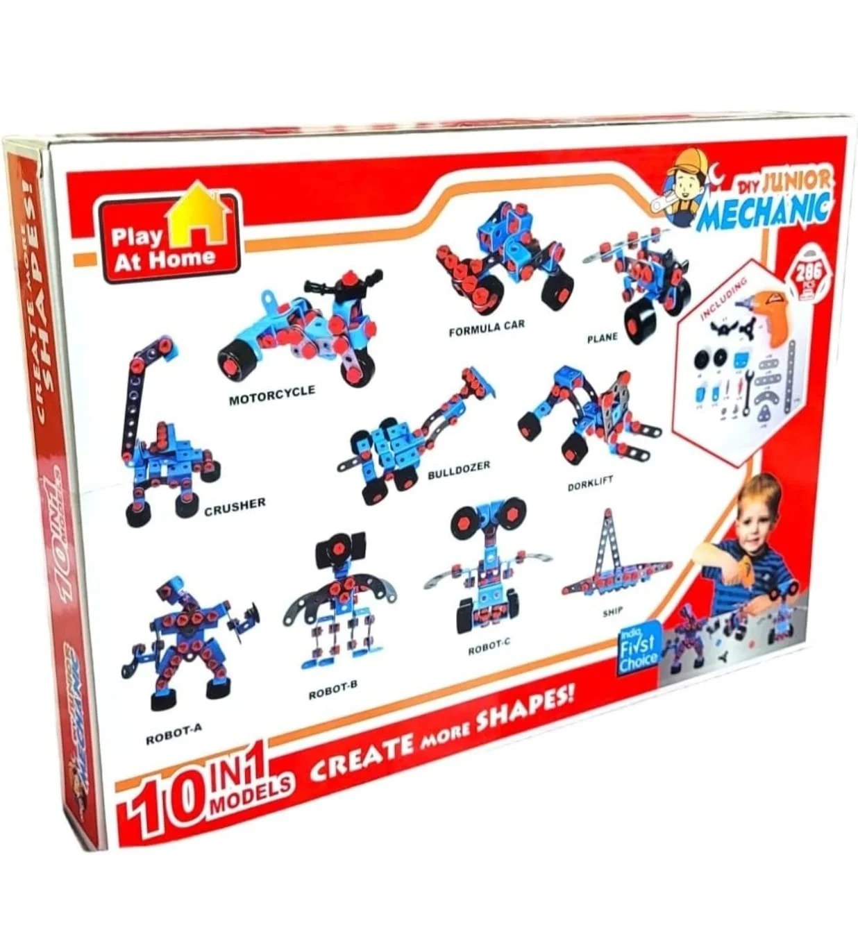 Junior Blocks [286 pcs ] with drill