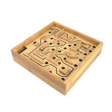 Handmade Wooden Labyrinth Maze Puzzle