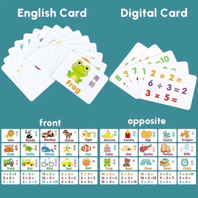 Alphanumeric teaching aids