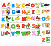 English Letter Identification Card