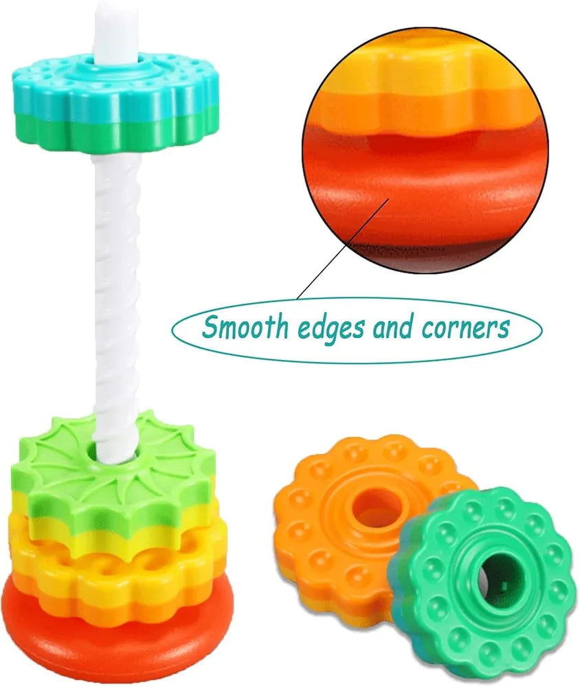 Spinning Rainbow tower