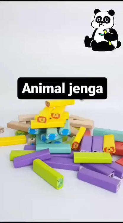 wooden jenga