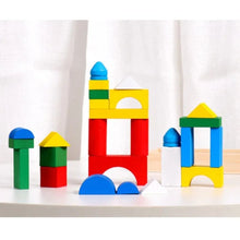 26 pcs MINI WOODEN BUILDING BLOCKS