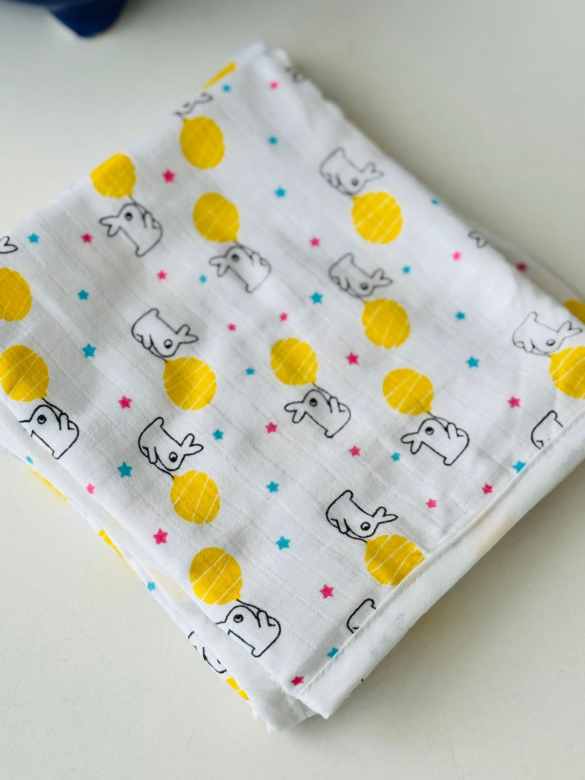 Muslin hooded towel