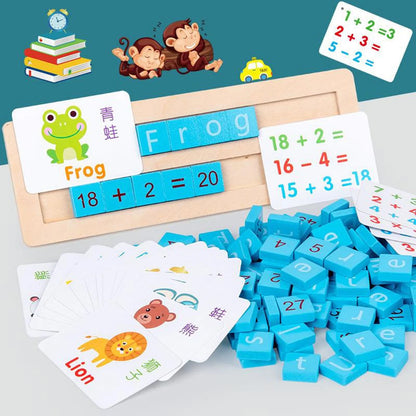 Alphanumeric teaching aids