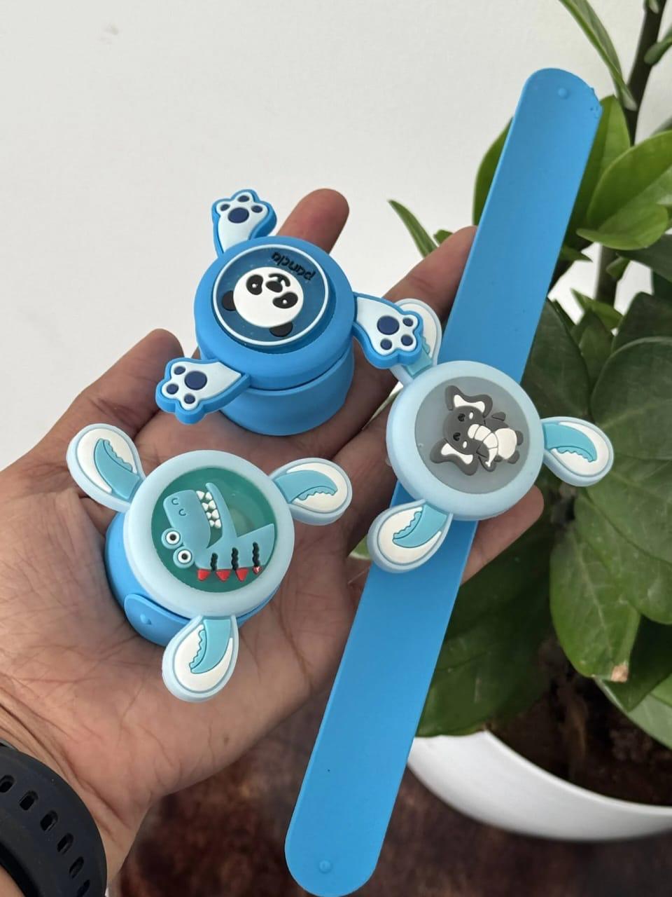 Led spinner slap band