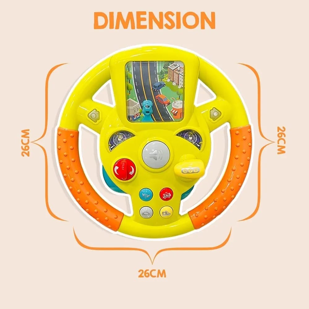 little driver [car steering/Steering wheel]