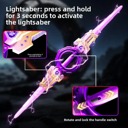 Fire spiral sword