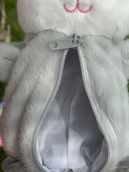 soft plush pouches