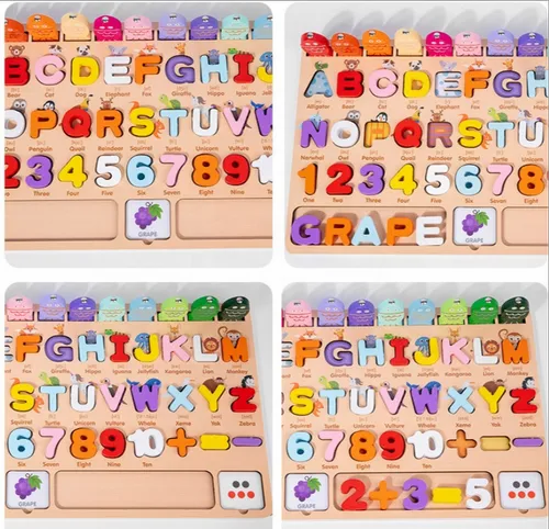 2 in one alphanumeric  fishing Board