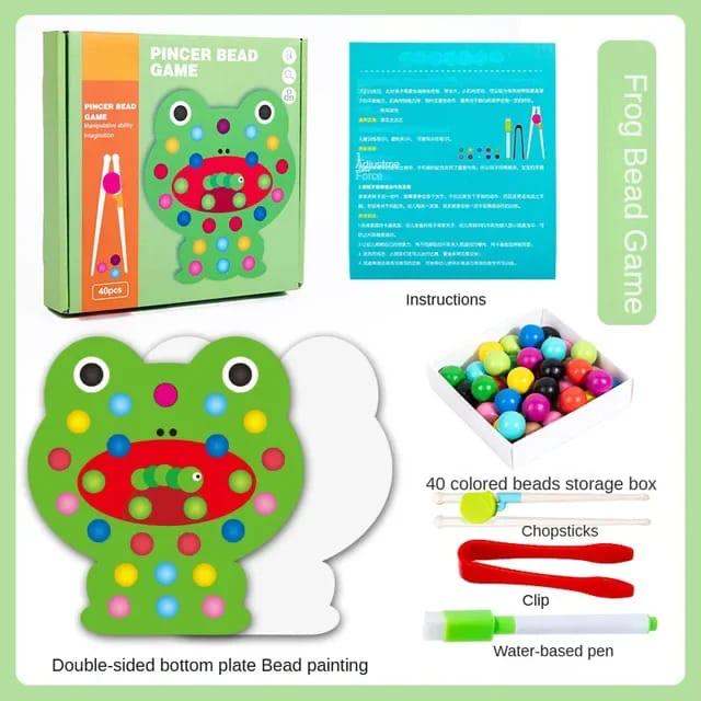 Pincer bead game