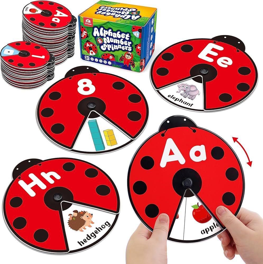 Alphabet & Number Spinner